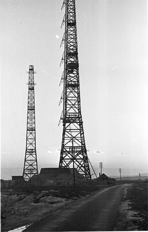 The Receiver Ventor Masts at Ventor