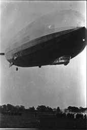 A Pre-War Zeppelin in flight