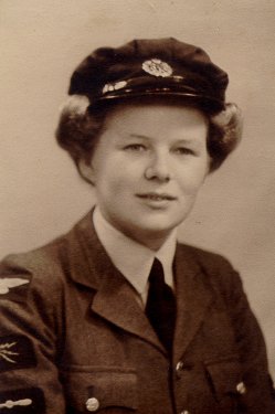 Phyllis Bailey in WAAF Uniform