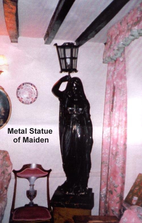 Metal Maiden Statue