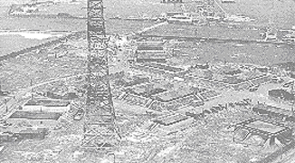 Aerial view of TRE Worth in 1940