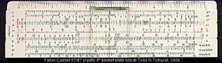Faber-Castell slide rule